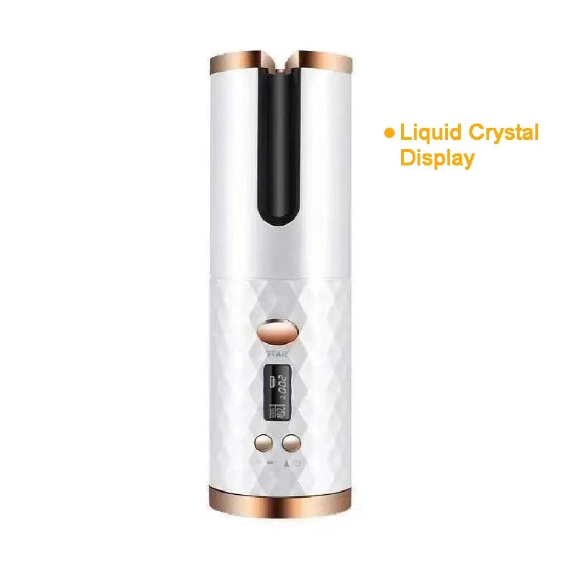 Portable Cordless Automatic Hair Curler