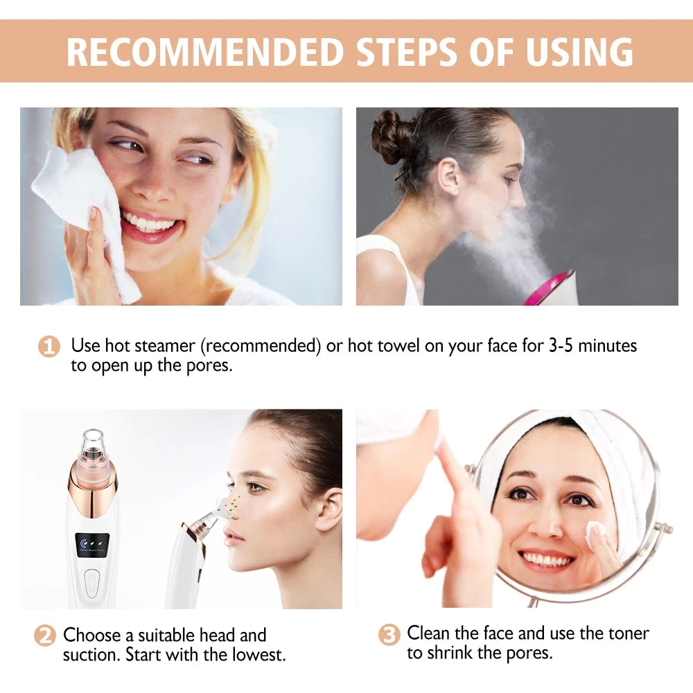 Portable Electric Blackhead Remover