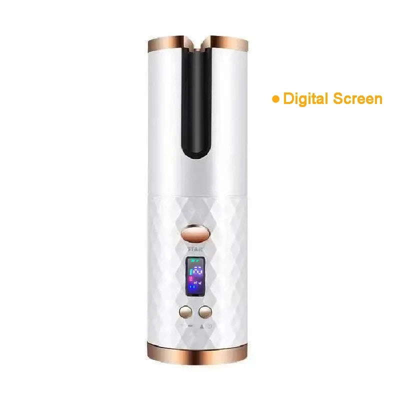 Portable Cordless Automatic Hair Curler