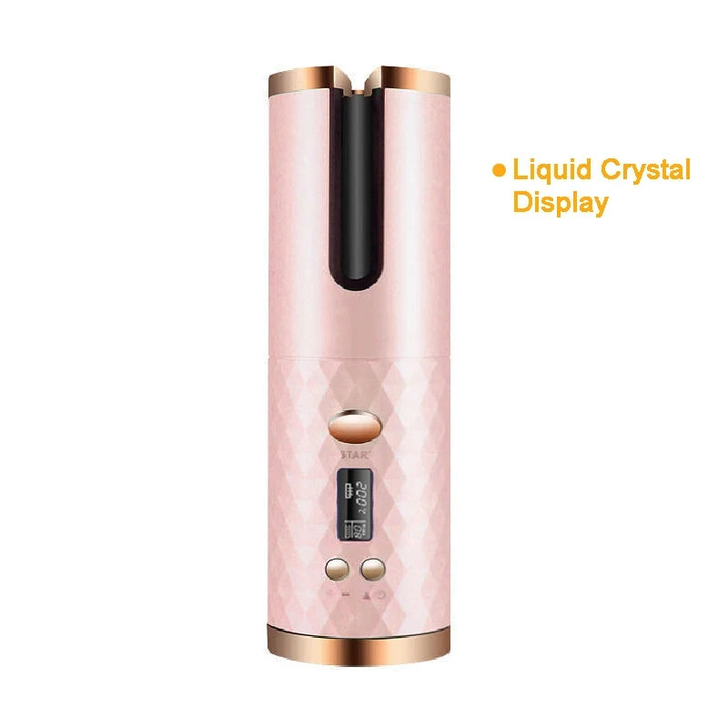 Portable Cordless Automatic Hair Curler